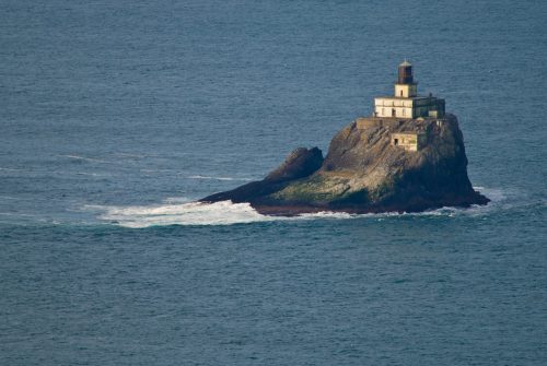 Views of Tillamook Rock Lighthouse are well within your reach thanks to the adventure of the Tillamook Head Trail just south of Seaside.