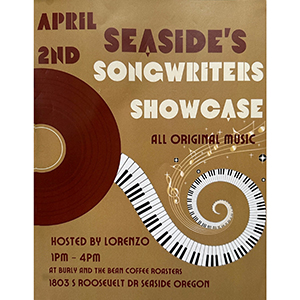 Seaside's Songwriters Showcase Poster