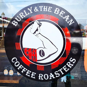 Burly and the Bean Coffee Roasters Logo