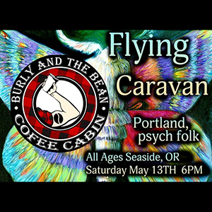 Flying Caravan music poster