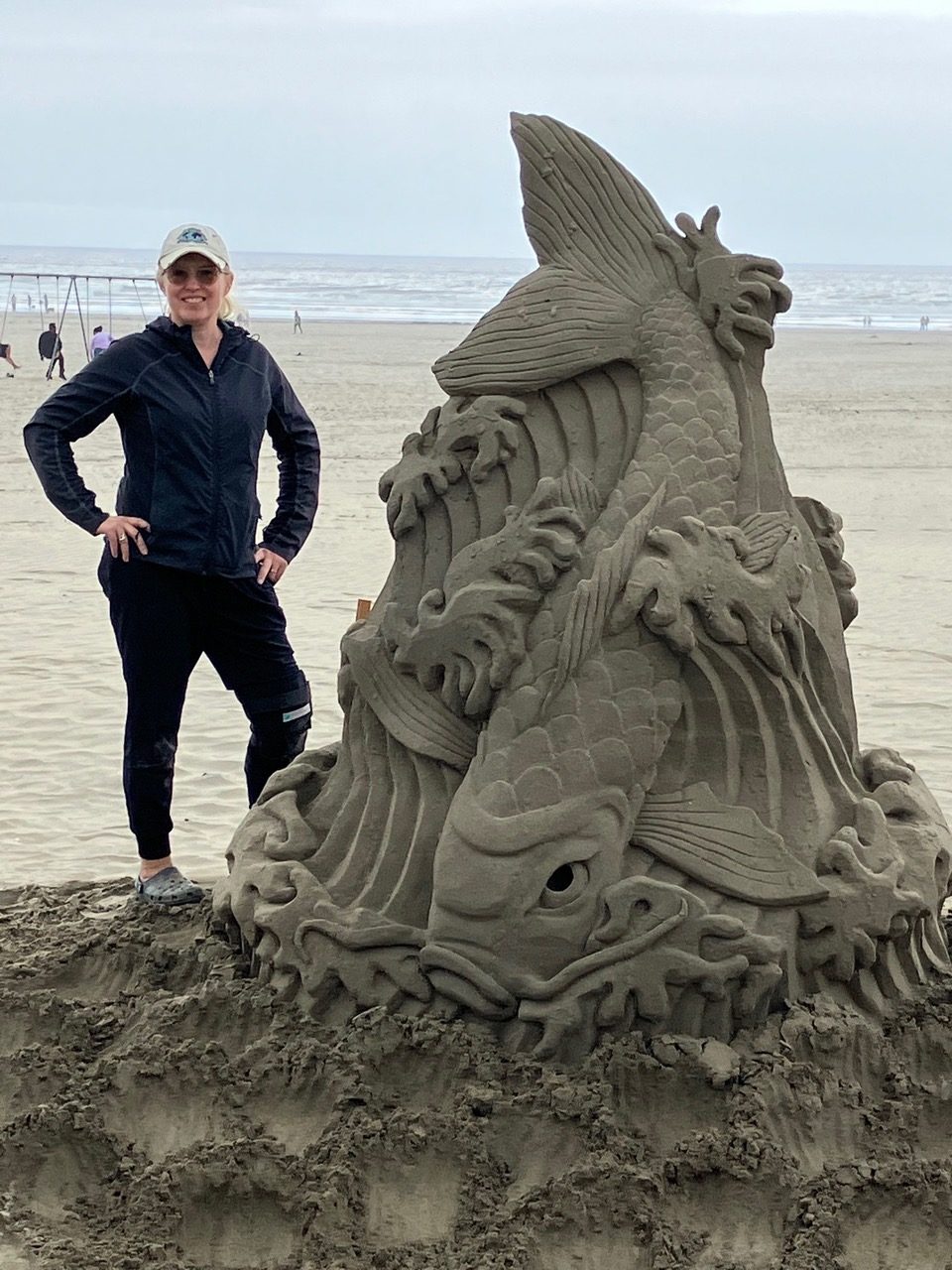 SandFest Sculpture from the 2022 event.