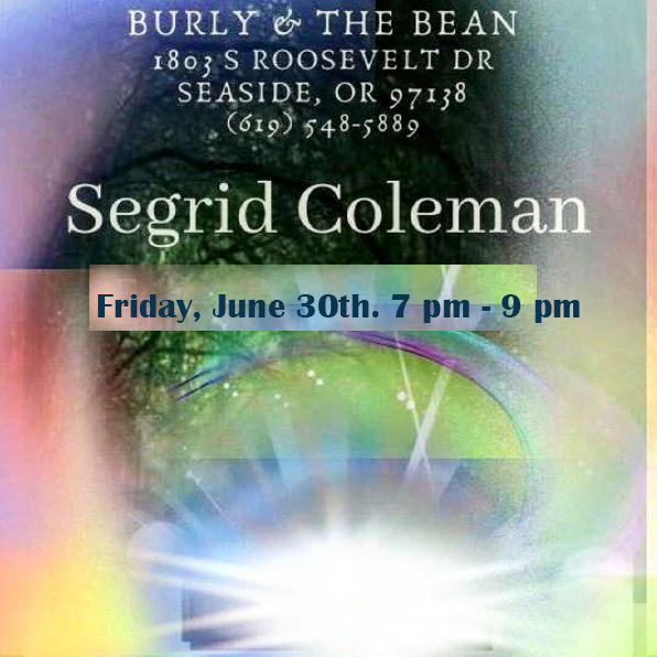 Segrid Coleman live music poster