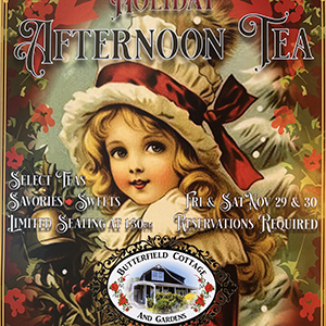 Holiday Afternoon Tea Poster